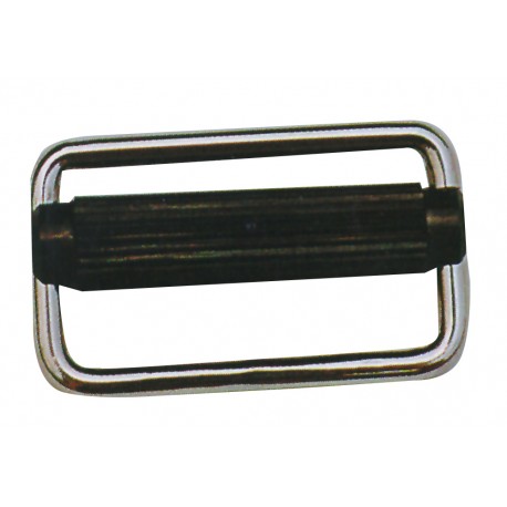 Stainless steel self-locking buckle and nylon slider
