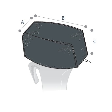 Universele motorkap 2,5/5 pk - Nettuno Marine