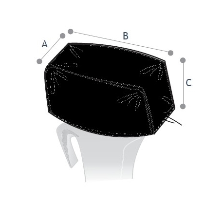 Universal Motorkåpa 75/90 HK - Nettuno Marine