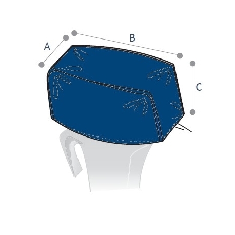 Universellt motorkåpa 115/125 hk - Nettuno Marine