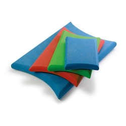 Sele Rectangular colored neoprene winders