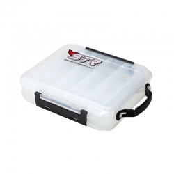 STR Dubbelöppningsbar låda 165 med 14 fack för beten