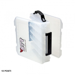 STR Dubbelöppningsbar låda 165 med 14 fack för beten 2