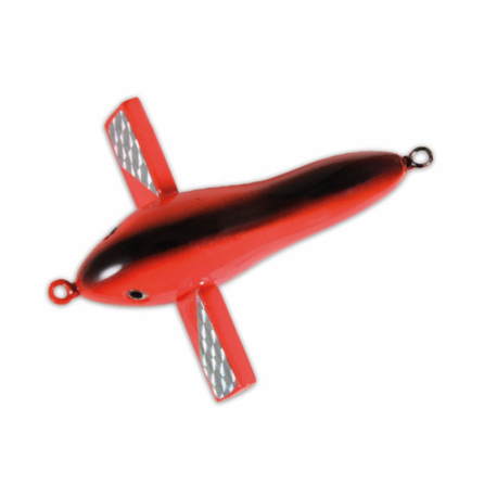 Sele Air Fish da 15 cm. aeroplanino da traina in legno