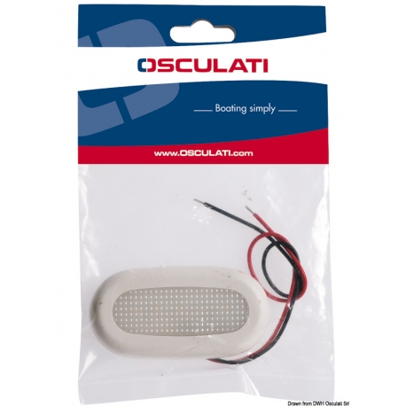 LED-instapverlichting zonder frontuitsparing in kunststof