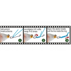 Stonfo No Nodo Mis.2 moschettone da pesca 2