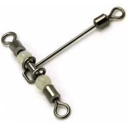 Sele T swivel 8x10 with rod and beads for bolentino