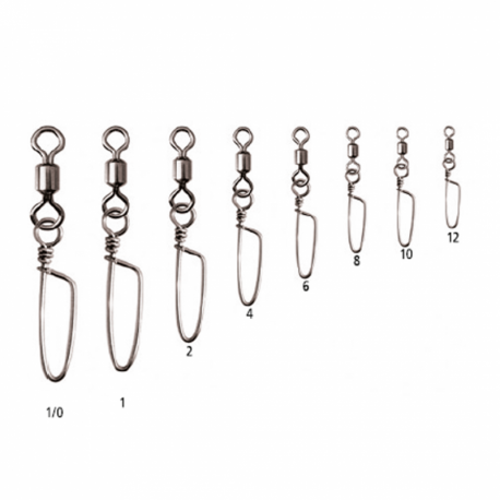 Sele Girella con moschettone Coast Lock N.8 per la pesca