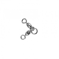 Sele Sele 3-way crane swivel in 5/0x4/0 steel for bolentino