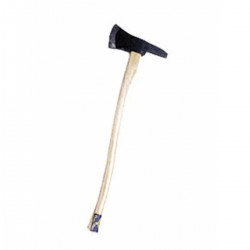 Kanadalainen kirves, jossa on pitkä varsi ja kaksi kättä