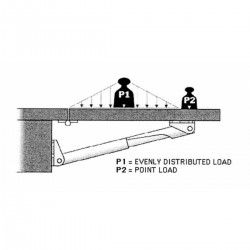 Supporto abbattibile in lega anodizzata 2