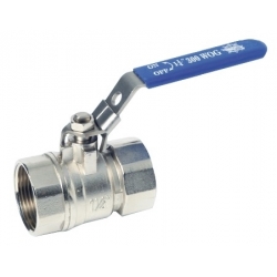 Full passage gate valve with blocking