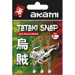 Akami Tataki Snap med boret perle og hurtigutløsende karabinkrok 2