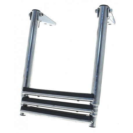 Stainless steel telescopic ladder