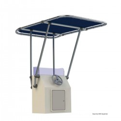 Professional aluminium T-Top - Height 200 cm.