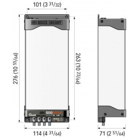 Snabb SBC NRG + 500 FR batteriladdare