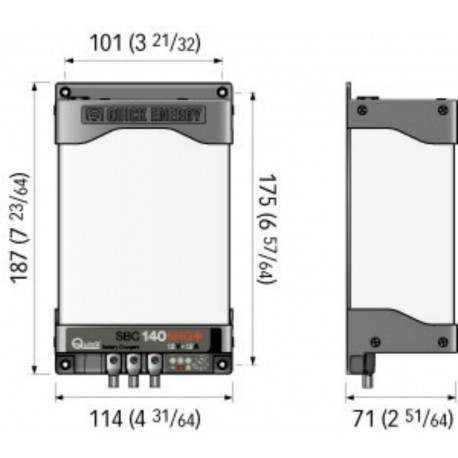 Battery charger Quick SBC NRG 140 FR