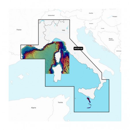 Navionics Platinum+ -kartografia SD/Micro SD -korteilla