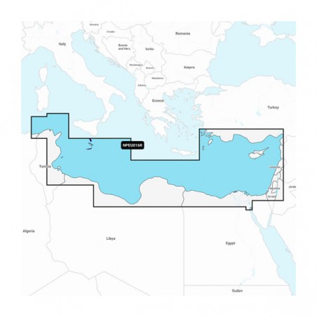 Navionics Platinum+ kartografi med stöd för SD/Micro SD