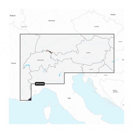 Navionics Platinum+ -kartografia SD/Micro SD -korteilla