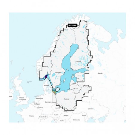Navionics Platinum+ -kartografia SD/Micro SD -korteilla