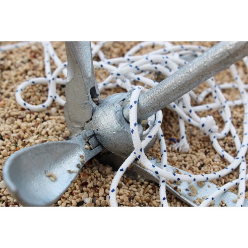 Opvouwbare gegalvaniseerde stalen paraplu-anker