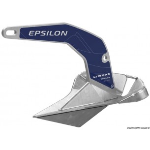 Epsilon anker i rustfritt stål - Lewmar