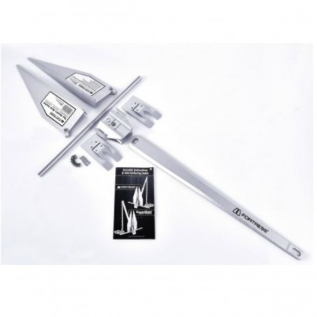 Removable aluminum Fortress anchor