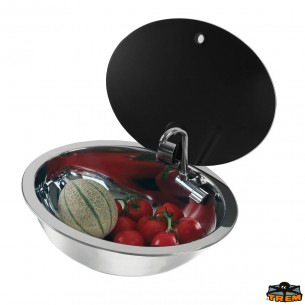 Elliptical sink with...