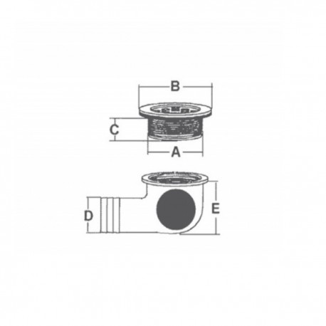 AISI 316 stainless steel exhaust