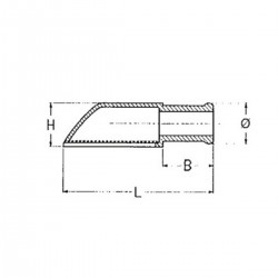 Messingfilter med nettfilter i rustfritt stål 2