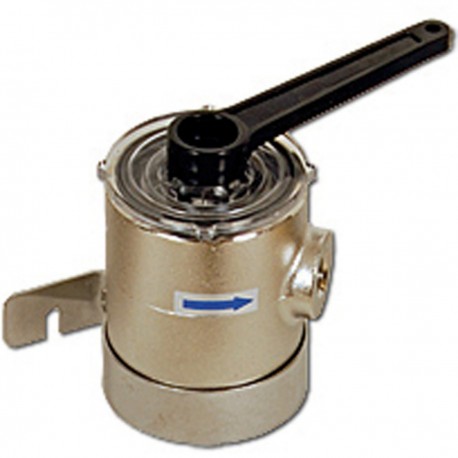 Nickel-plated brass water filter