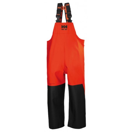 Storm Rain Bib Overalls Orange/Black - Helly Hansen