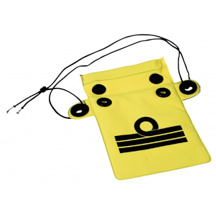 Vanntett dokumentholder-skulderveske for båter med hermetisk lukking 14 x 10 cm.