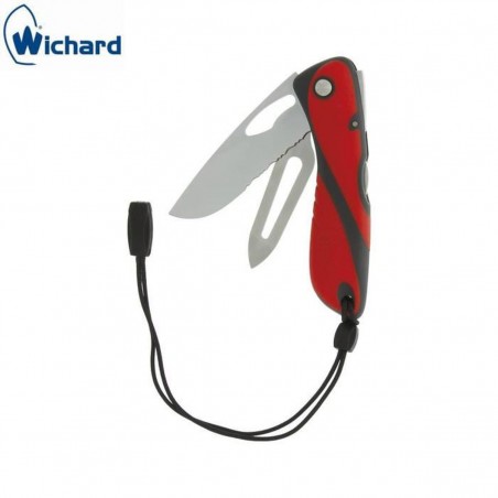 Gul Offshore Kniv med Fotlänk och Schackelöppnare - Wichard