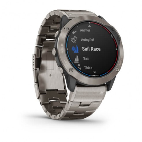 Quatix 6X Solar Smartwatch orologio nautico da polso  - Garmin