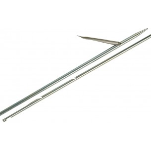 Cressi 6,5 mm ruostumattomasta teräksestä valmistettu keihäsasevarsi