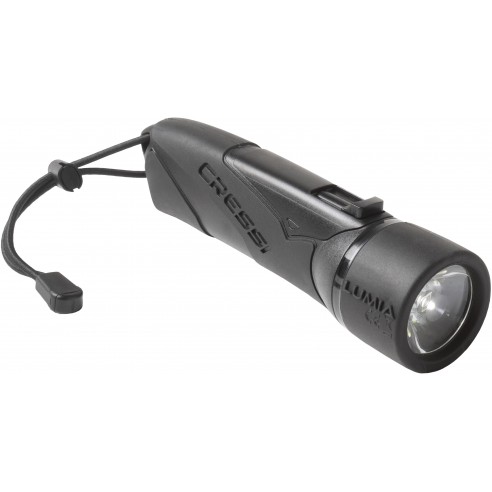 Torcia sub Lumia+ nera 270 lumen - Cressi