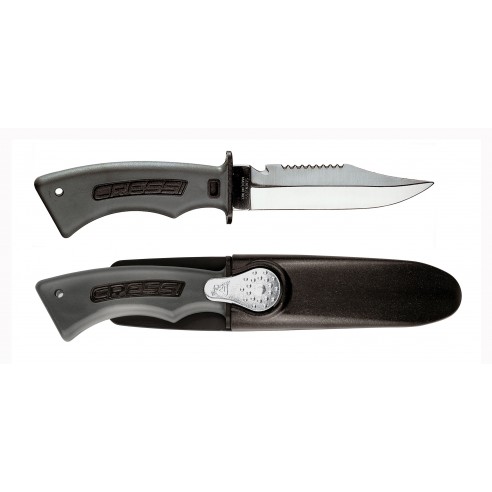 Norge diving knife 11.7 cm blade. - Cressi