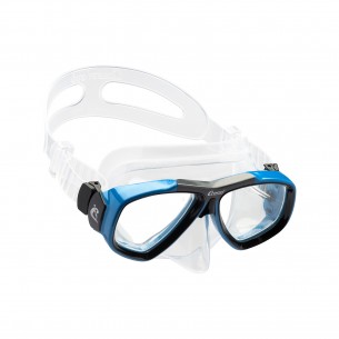 Cressi Focus Transparent Dykmask med Dubbla Glas