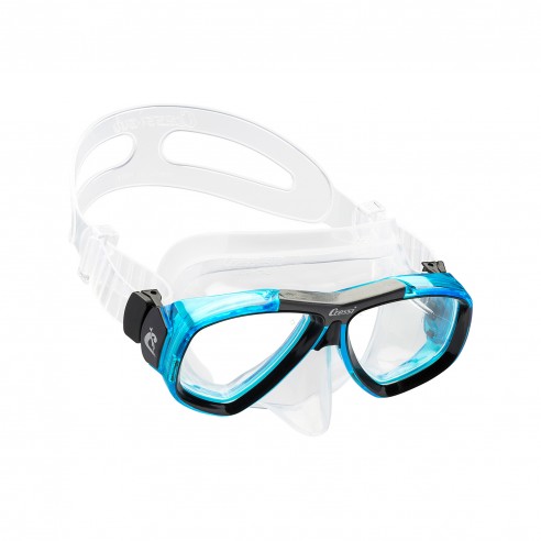 Transparent Focus bivory dive mask - Cressi