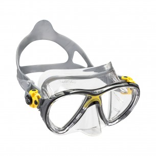 Cressi Big Eyes Evolution Crystal snorkelmaske med dobbelt glass