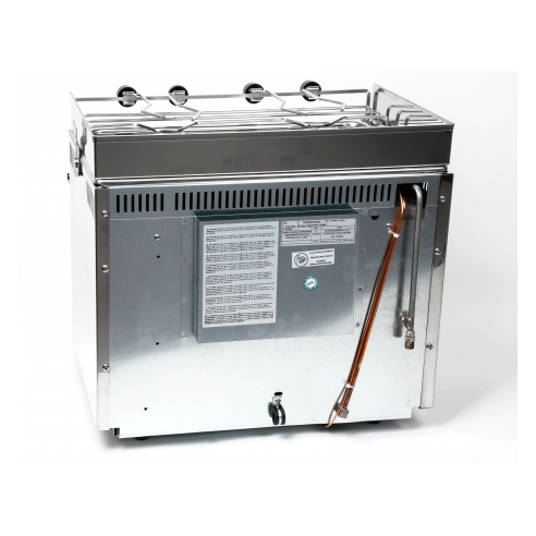 Yksi kaksilevyinen liesi uunilla - Eno