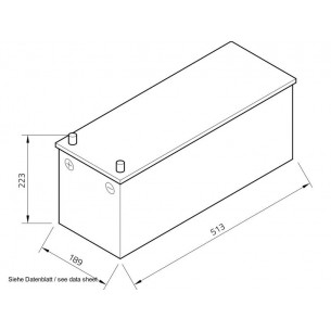 Exide Equipment GEL 12 V 120 Ah batteri för start och service ES1350 2