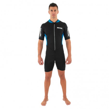Seac Look Men's 2.5mm Neoprene Shorty Wetsuit