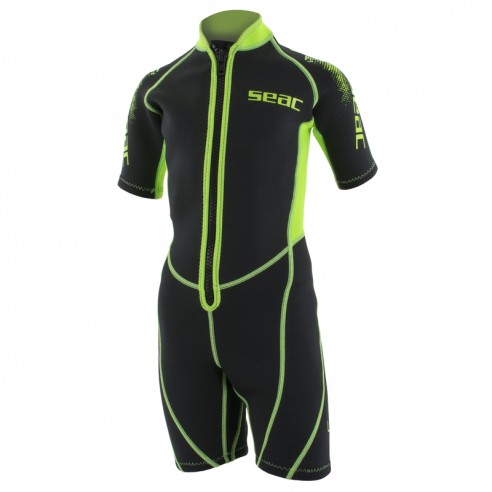 Look neoprene 2.5 mm short wetsuit for children. - Seac