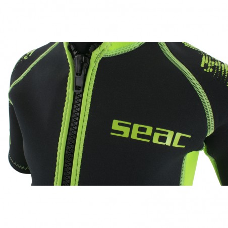 Look neoprene 2.5 mm short wetsuit for children. - Seac
