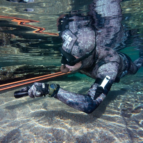 Samurai diving knife with 7 cm blade. - Seac