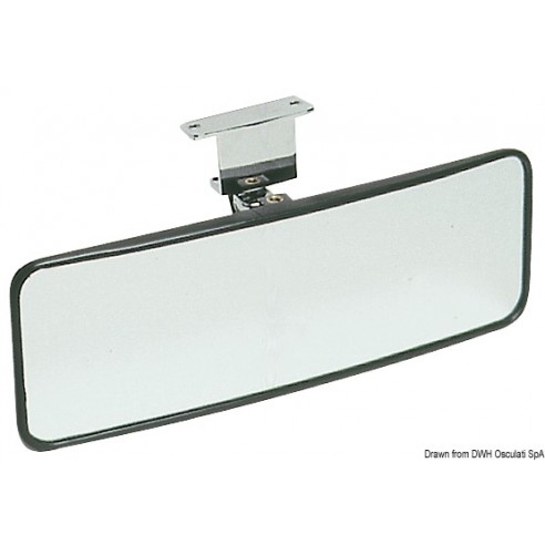 Water ski rearview mirror 100 x 300 mm.