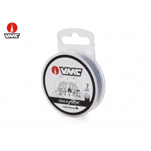 VMC Steel cable 26 LBs Blackflex C718 10 m reel for fishing terminals